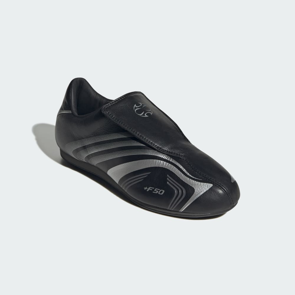 Кроссовки Adidas Taekwondo F50 Shoes, цвет Core Black/Silver Metallic/Grey Six — фото 4