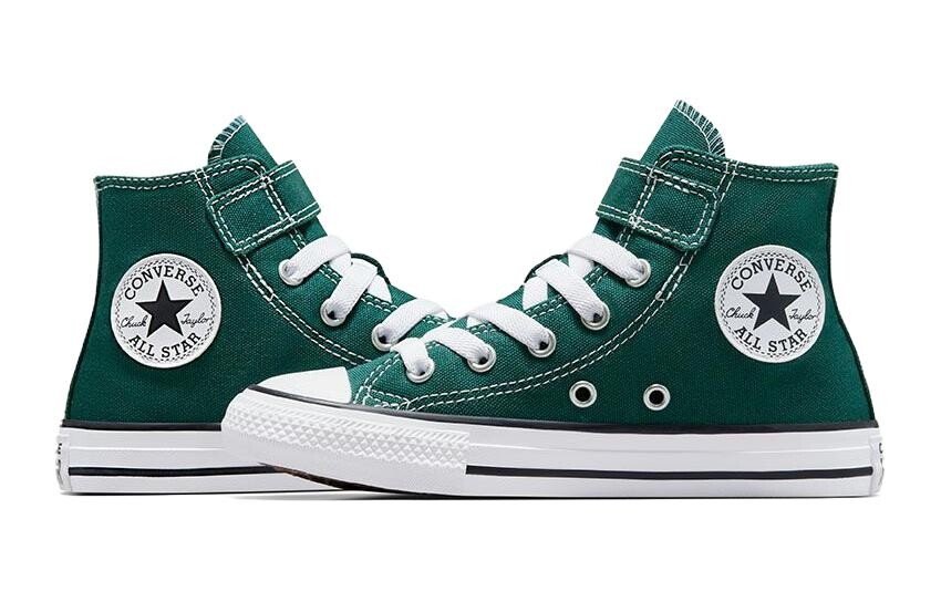 Converse Chuck Taylor All Star Kids парусиновая обувь для детей, Green — фото 4