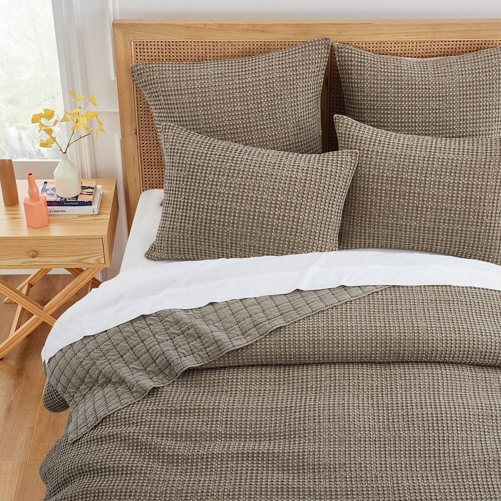 

Набор вафельных одеял Levtex Home Mills, цвет Cocoa