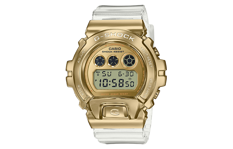 

Мужские золотые часы серии Full Metal GM-6900SG-9PR CASIO