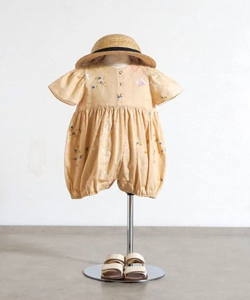 【NAOMI ITO】 Комбинезон с расклешенными рукавами, длина 70-80 см — фото 2