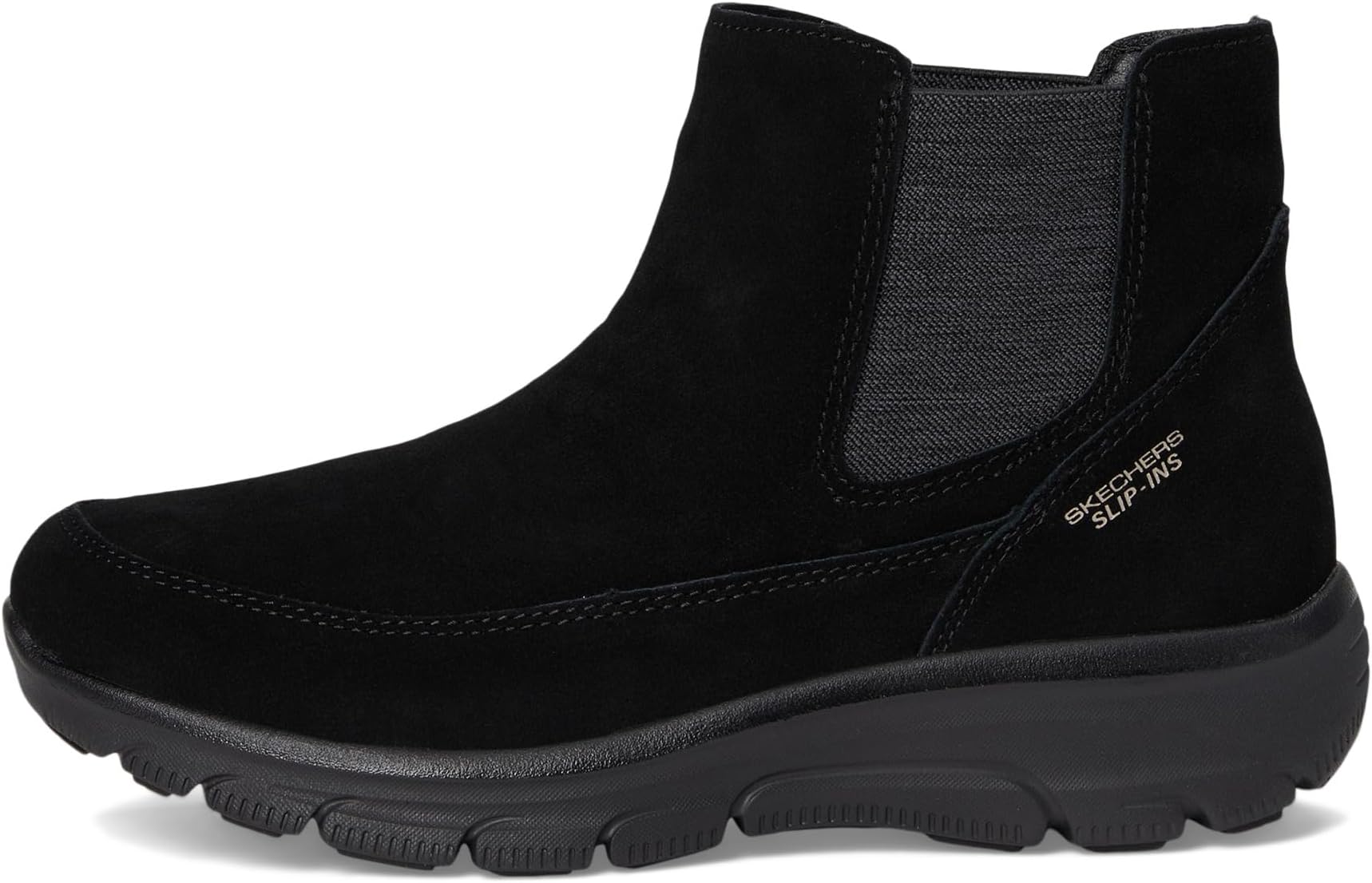 Ботинки SKECHERS Women's Easy Going - Casual Icon Hands Free Slip-ins, Black/Black — фото 4