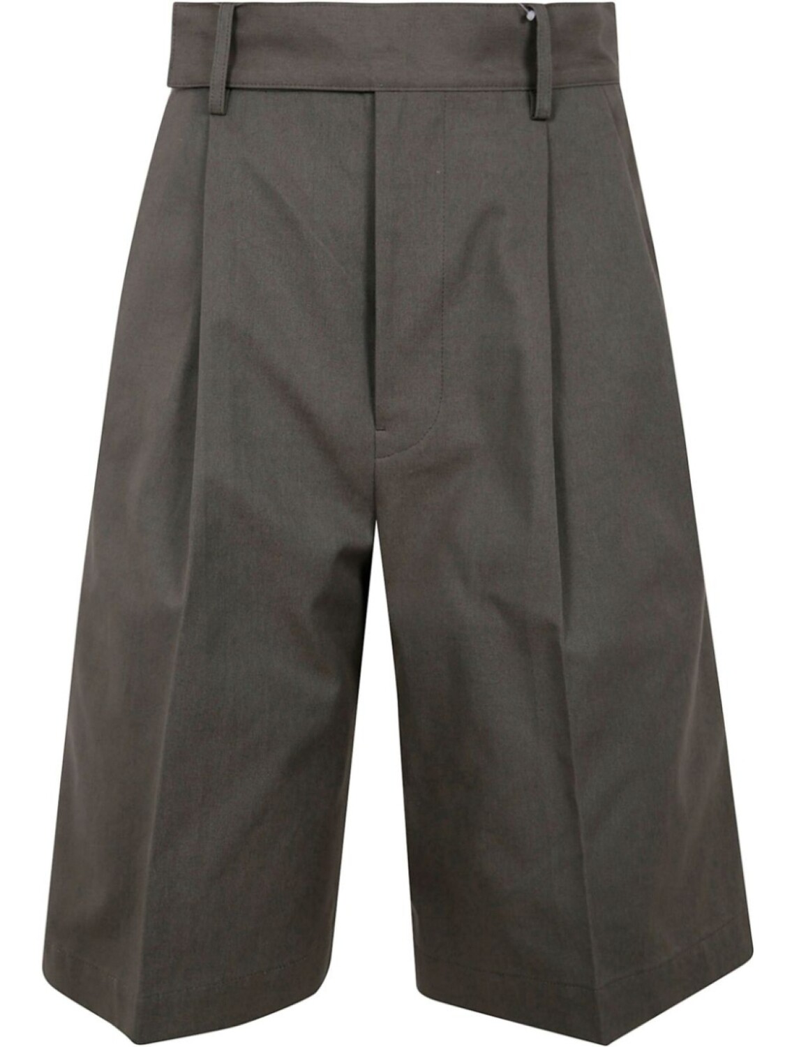 

Плиссированные шорты Yohji Yamamoto, зеленый