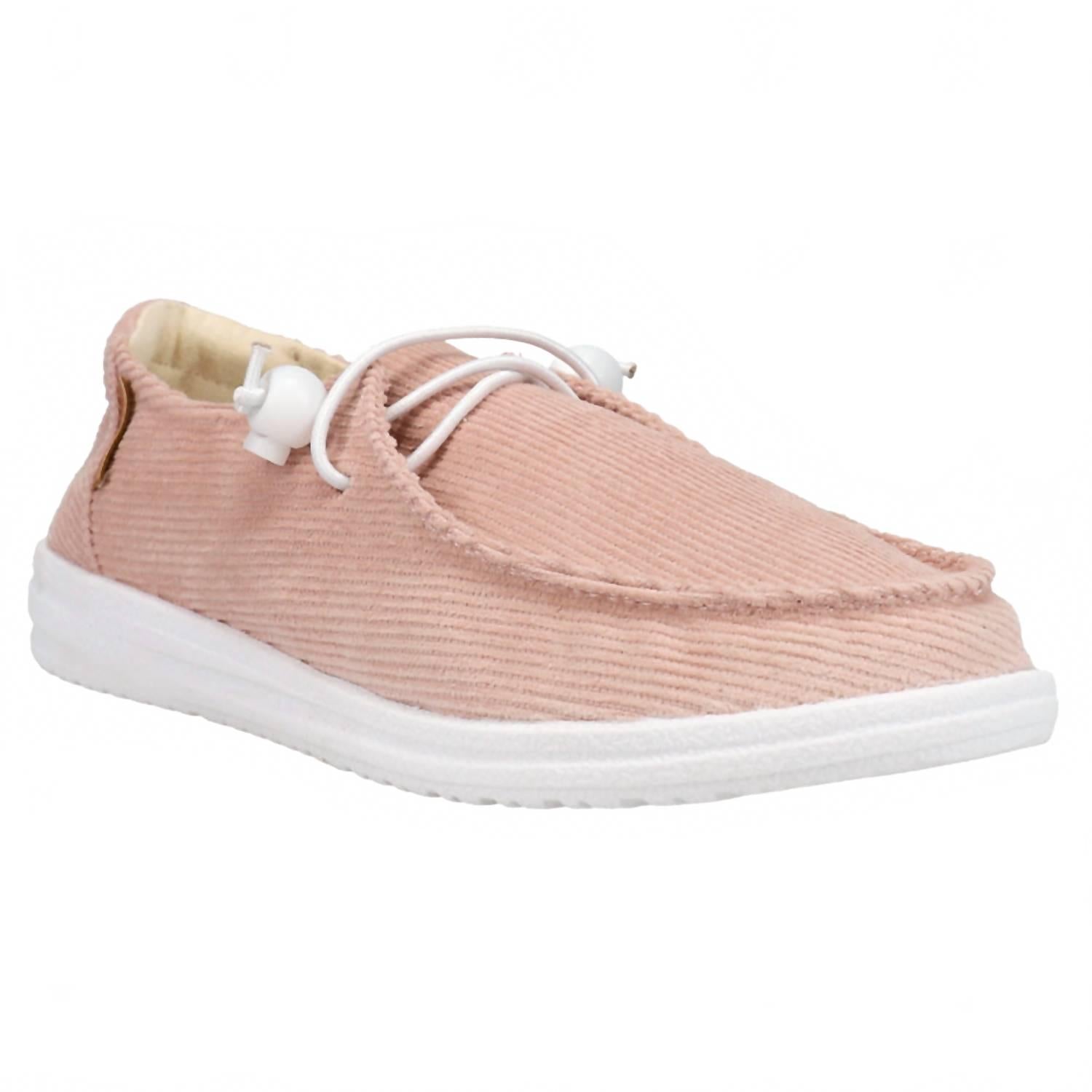 Женские вельветовые мюли Kayak в цвете блаш Corkys Footwear, Blush — фото 2