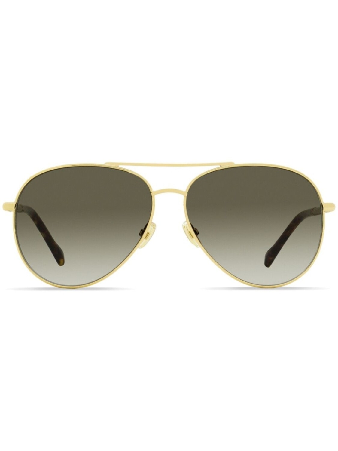 

Солнцезащитные очки-пилоты Devan Jimmy Choo Eyewear, золотистый