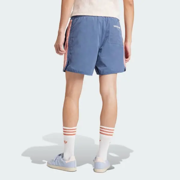 Одежда Повседневные шорты Мужские Синие Adidas Originals, синий — фото 4
