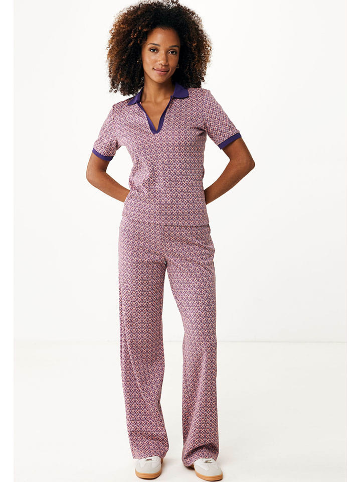 

Mexx Рубашка-поло розово-фиолетового цвета