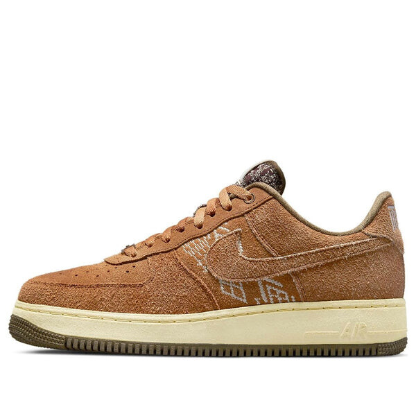 

Кроссовки air force 1 низкие Nike, коричневый