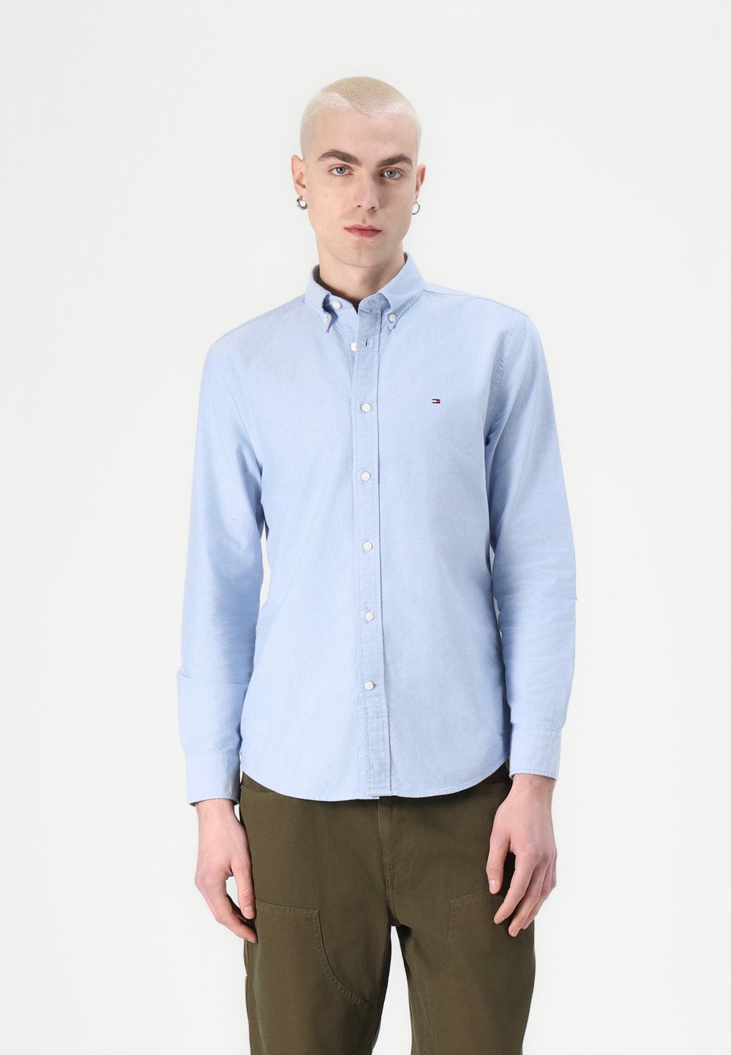 

Рубашка SOLID HERITAGE OXFORD SHIRT Tommy Hilfiger, синий