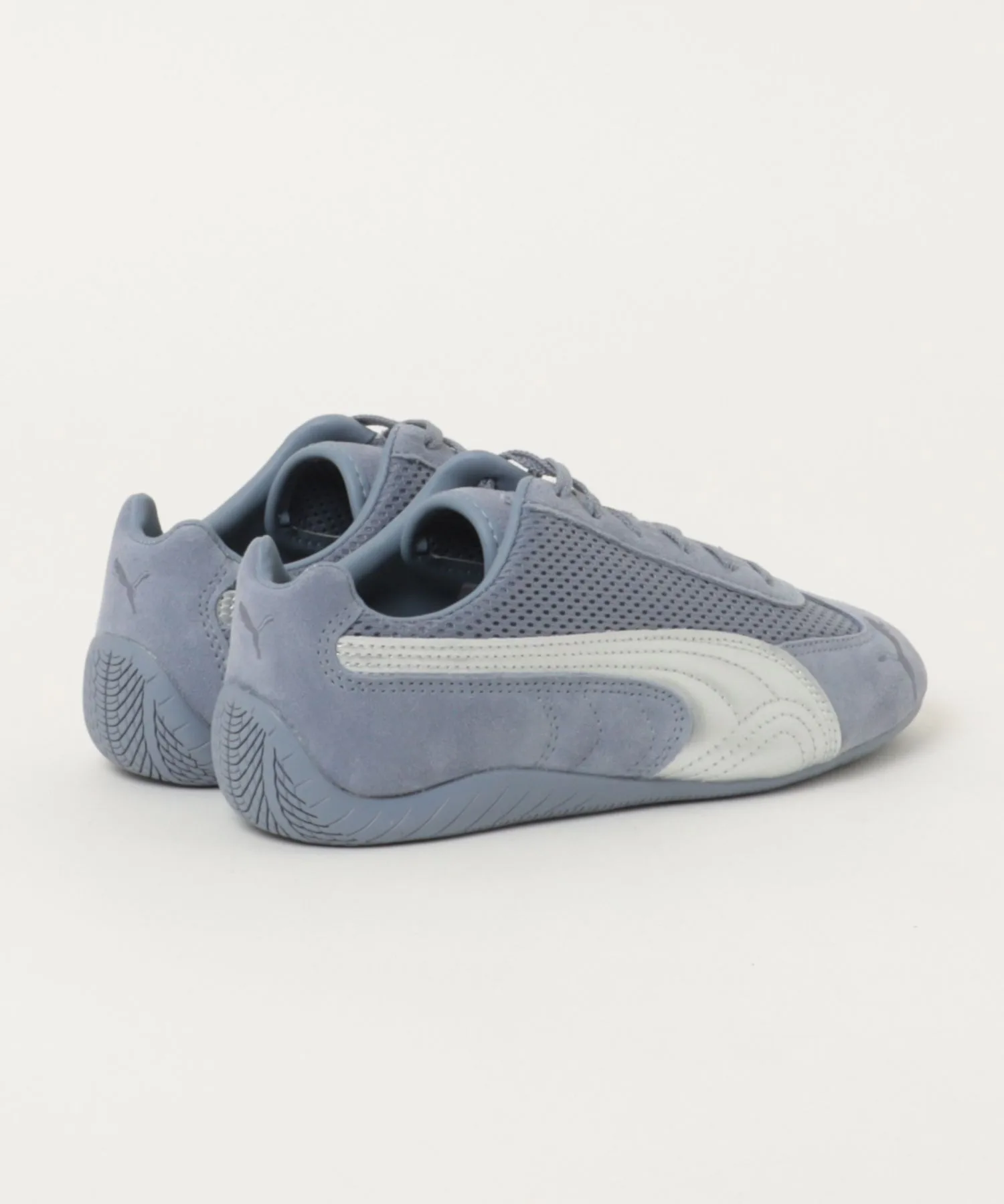 Мужские кроссовки Speedcat Premium PUMA из натуральной кожи серые — фото 2