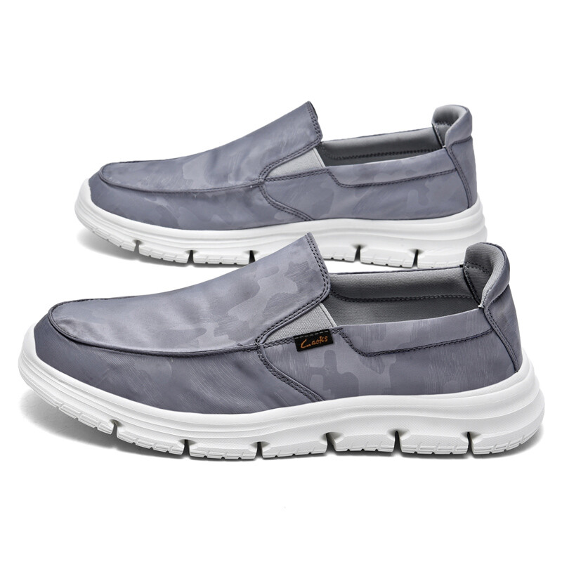 Туфли мужские Men"s Casual Men Low-Top Laoks, серый — фото 3