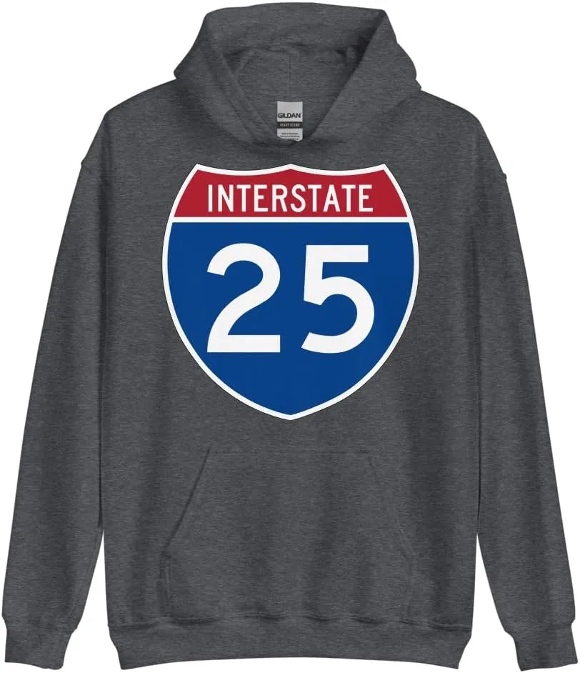 Толстовка Interstate 25 Generic, Dark Heather