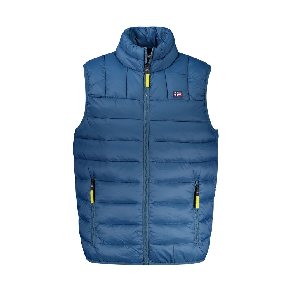 

Синяя куртка из полиамида Geographical Norway