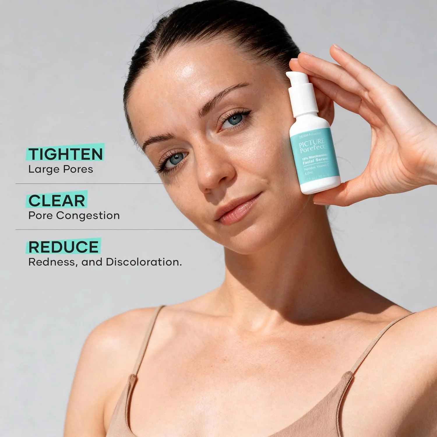 Тоник Dermadoctor — Pore Minimizer Niacinamide для лица с витамином B3 для контроля жирности, сужения пор, 29.9 мл — фото 2