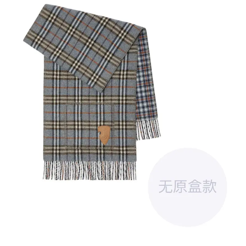 Клетчатый двусторонний шарф Burberry