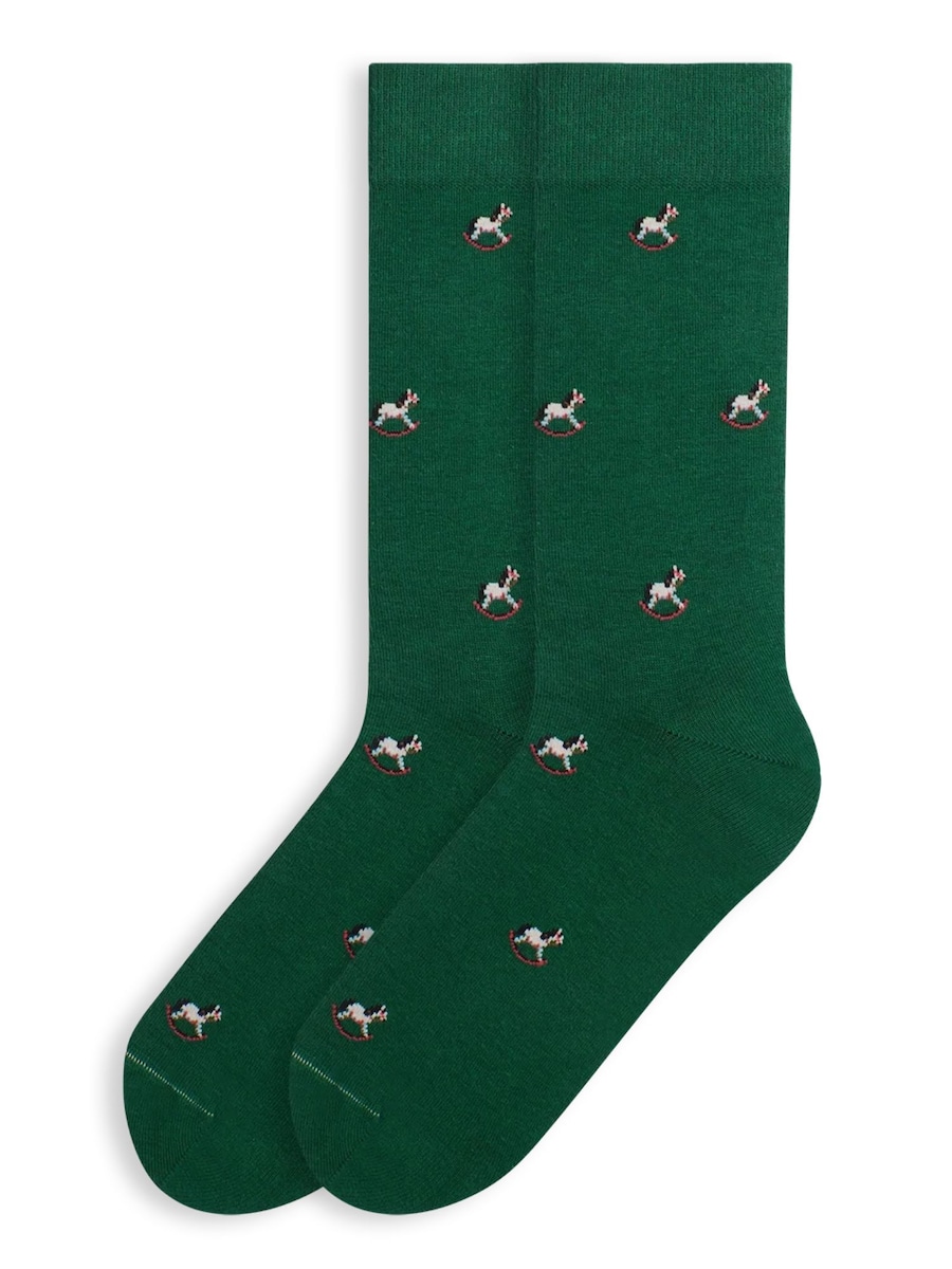 

Носки Von Jungfeld mit Weihnachtsmotiven, зеленый