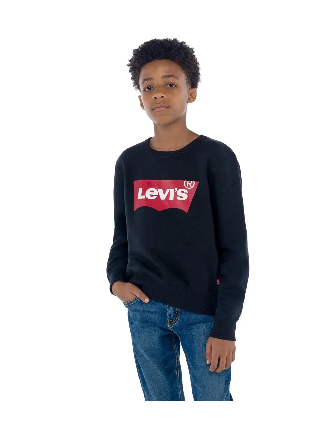 Свитшот Batwing Crewneck Levi's, черный