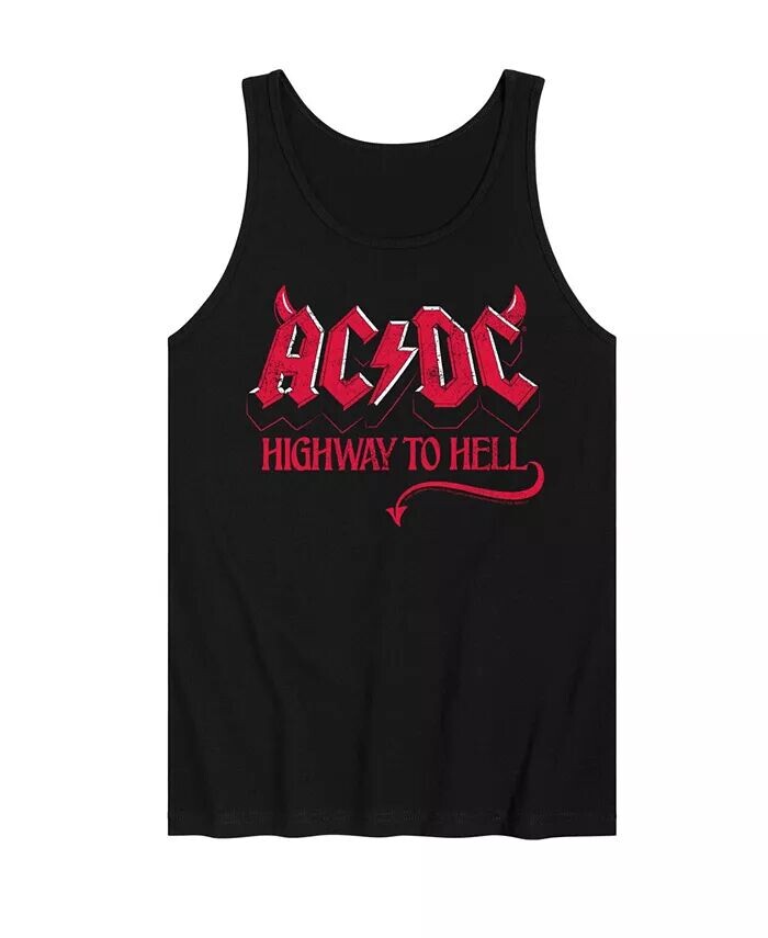 

Майка мужская с логотипом ACDC AIRWAVES, черный