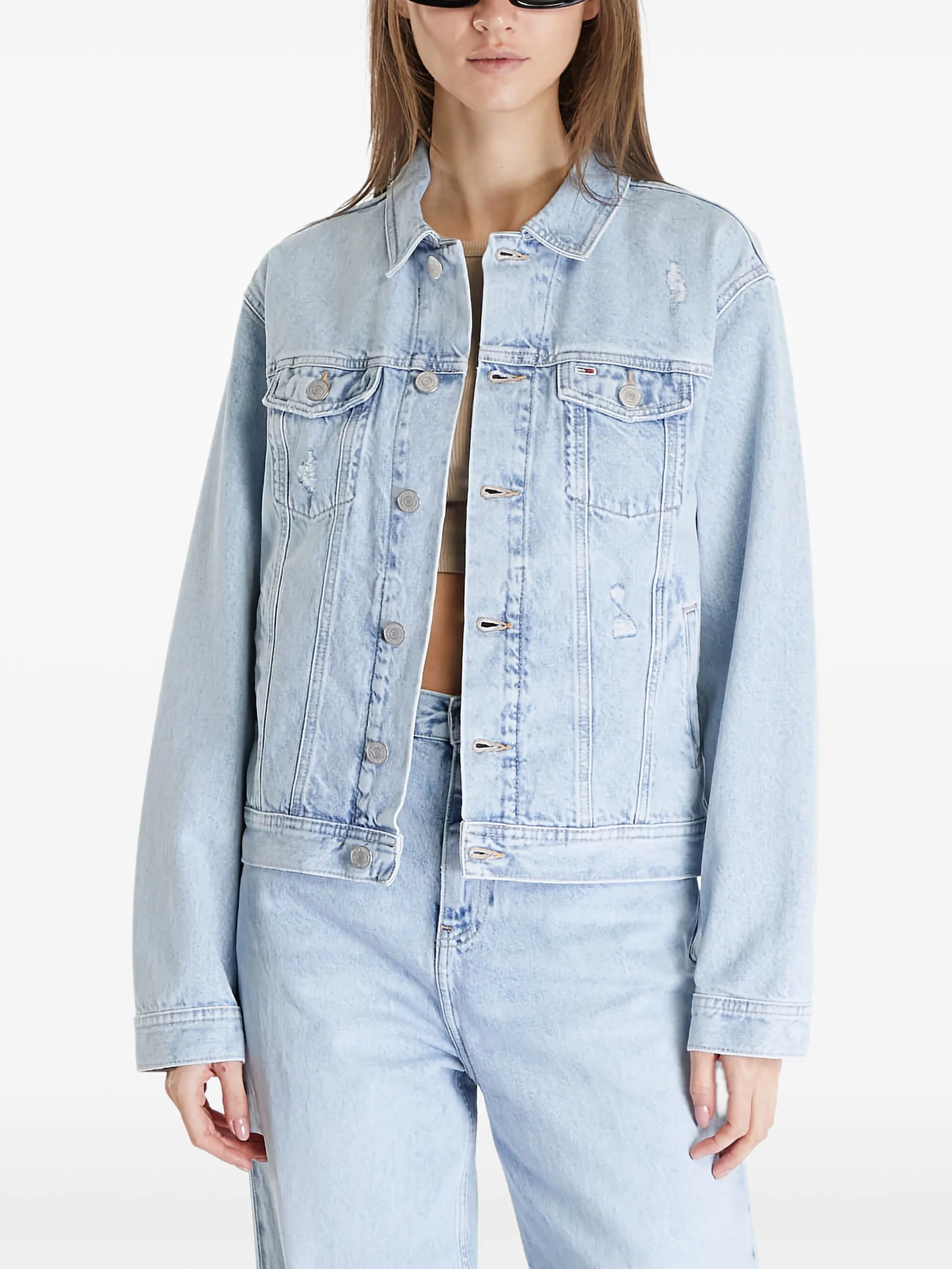 

Куртка Classic Flag Tommy Jeans, синий