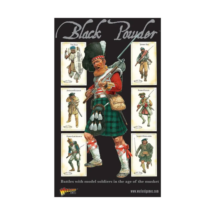 

Книга правил по черному пороху (издание 2013 г.), Black Powder - Core & Assorted (Warlord Games)