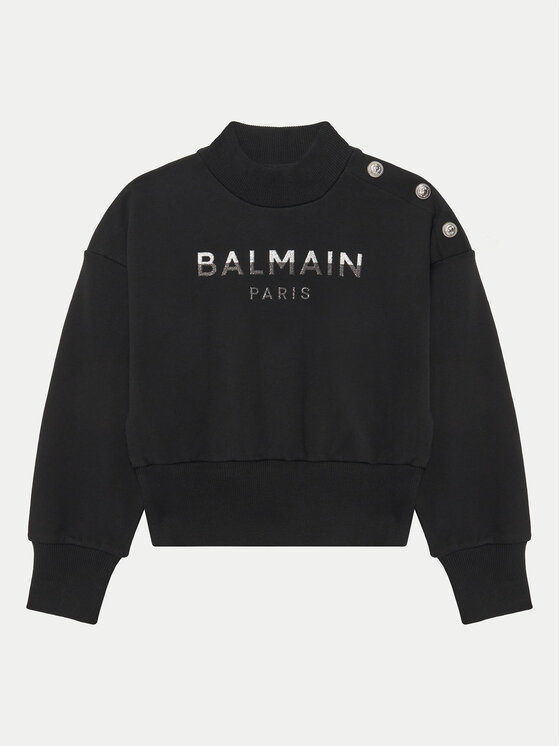 

Толстовка обычного кроя BV4A90-Z0081 Balmain, черный