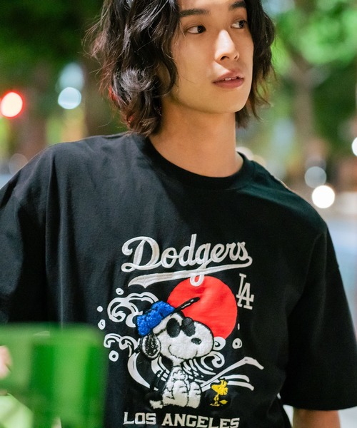 

Футболка с принтом Peanuts x MLB, коллекционная, черная, Черный, Футболка с принтом Peanuts x MLB, коллекционная, черная