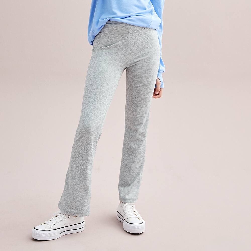 

Леггинсы Tek Gear Soft Tek расклешенные для девочек 7–20 лет в стандартном и расширенном цвете, серый