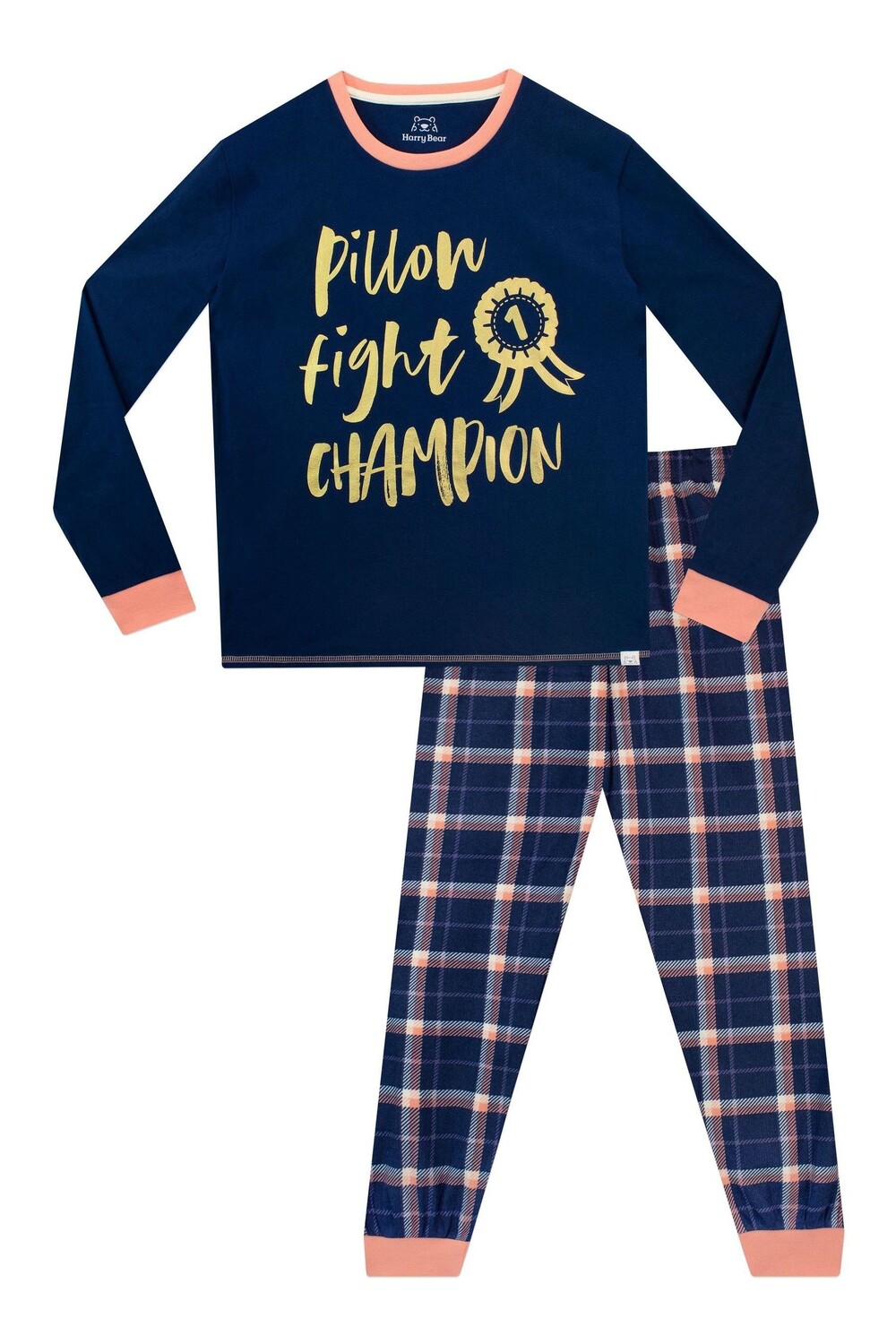 

Пижама чемпиона по подушкам Harry Bear, синий