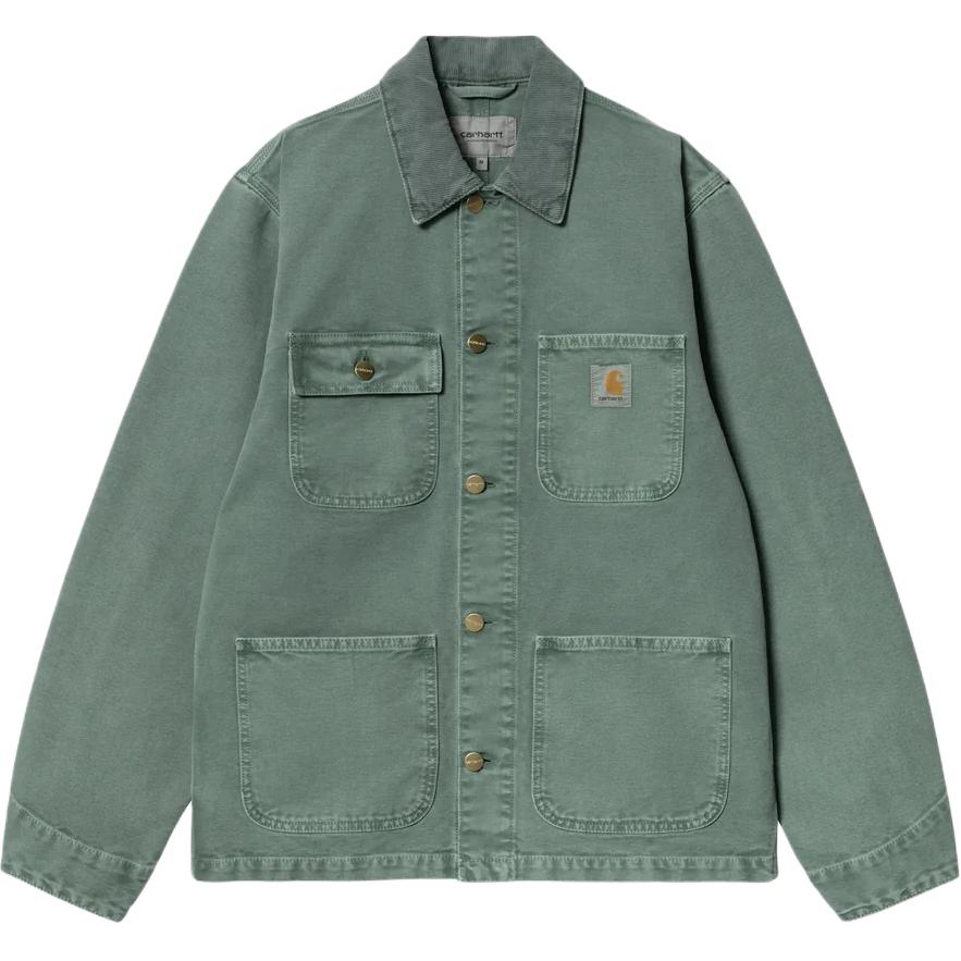 

Carhartt WIP Нашивка с логотипом Мичиган, Silver Pine Green
