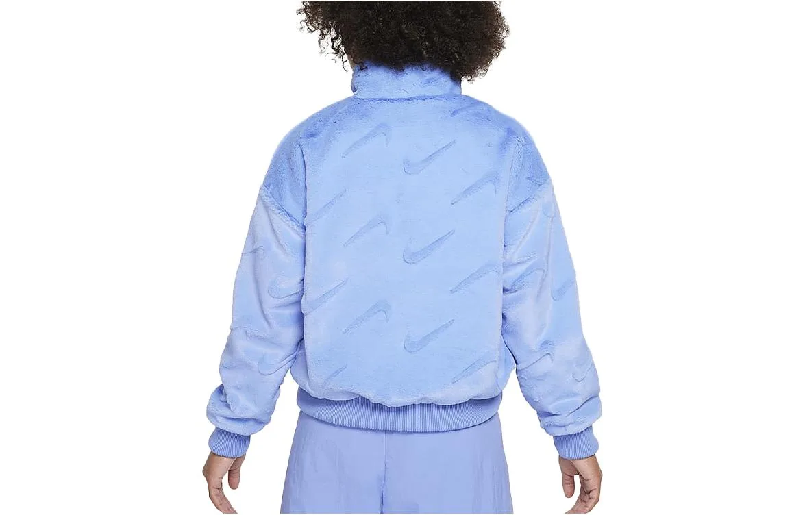 Детская куртка с воротником стойкой Nike, Polar Blue — фото 4