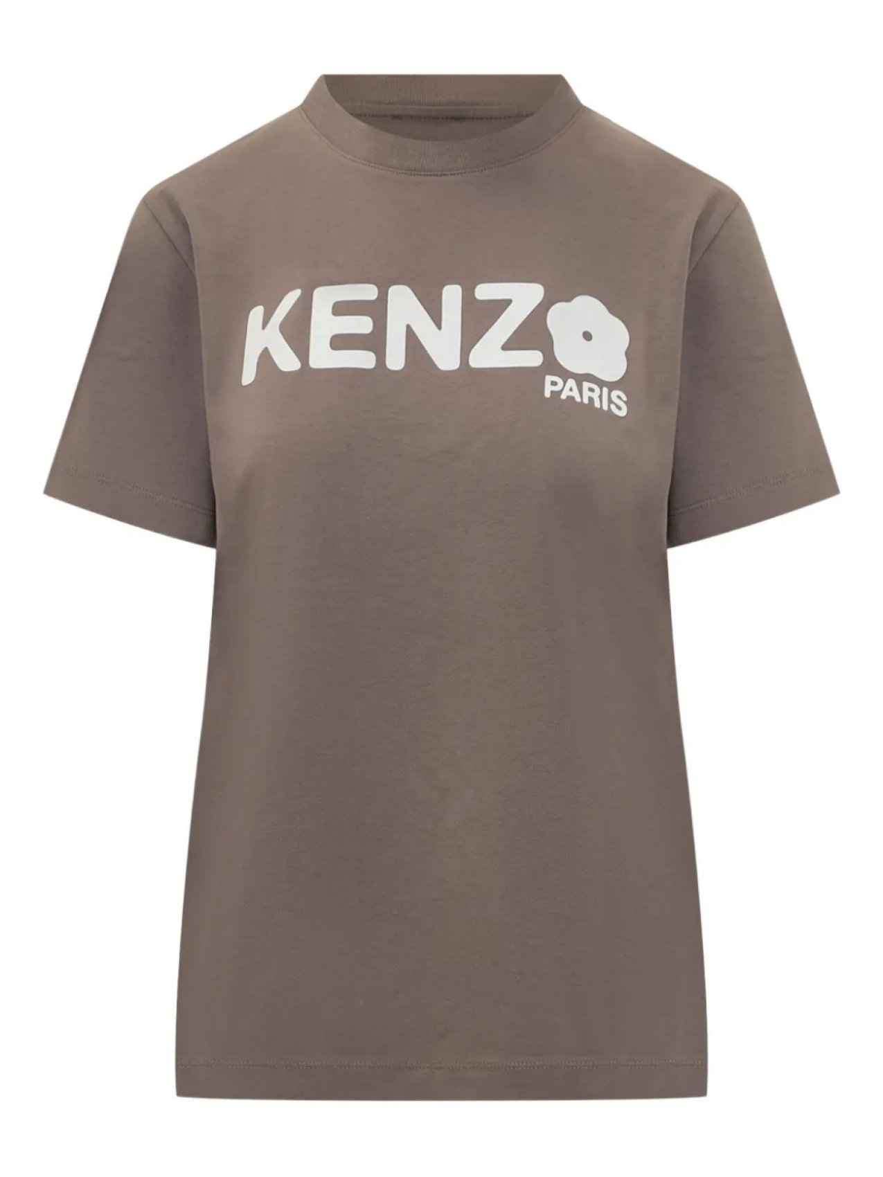

Футболка с цветочным логотипом Kenzo, коричневый