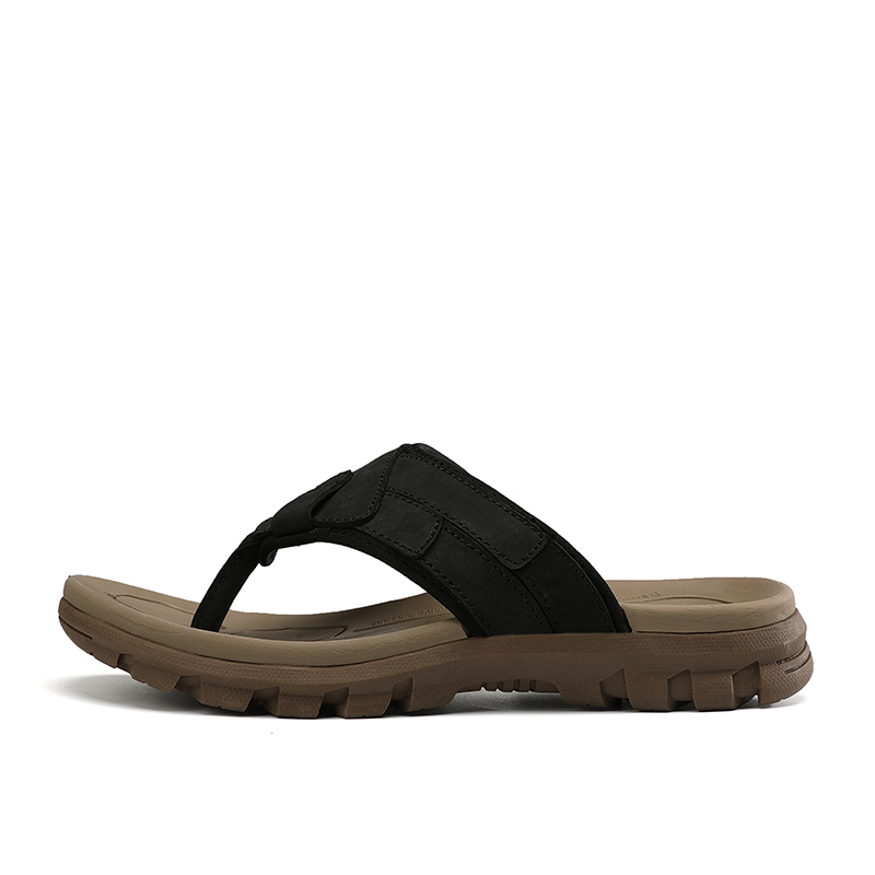 

Jinho Мужские устойчивые к запаху и истиранию шлепанцы черные, цвет Black