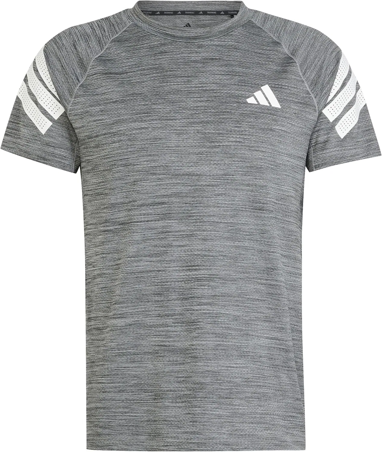 Футболка для тренировок Adidas Men's Icon 3-Stripes, черно-белый — фото 2