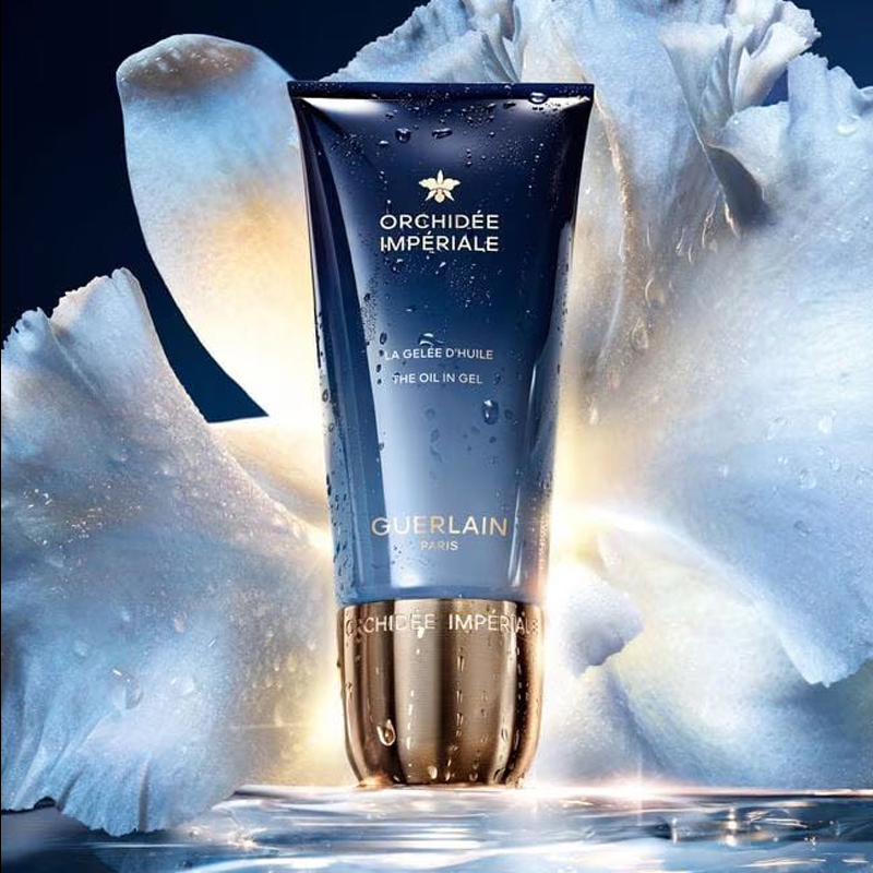 Средство для снятия макияжа Guerlain — Гель-пенка для снятия макияжа Imperial Orchid Oil Fusion, 150 мл — фото 2