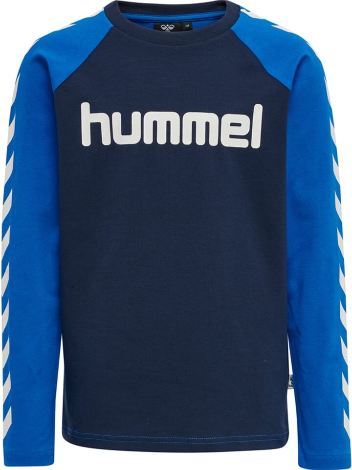 

Футболка Hummel T-Shirt L/S Hmlboys Jungen, цвет LAPIS BLUE