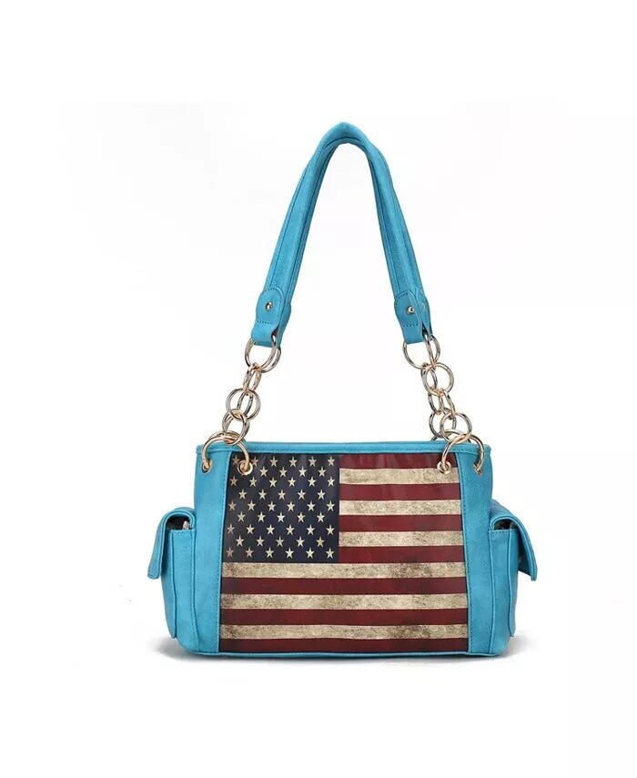 

Сумка через плечо Alaina Patriotic от Mia K Mkf Collection, синий
