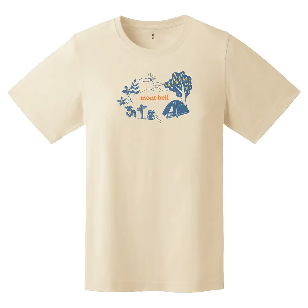 

Футболка женская MONTBELL, слоновая кость, Бежевый, Футболка женская MONTBELL, слоновая кость