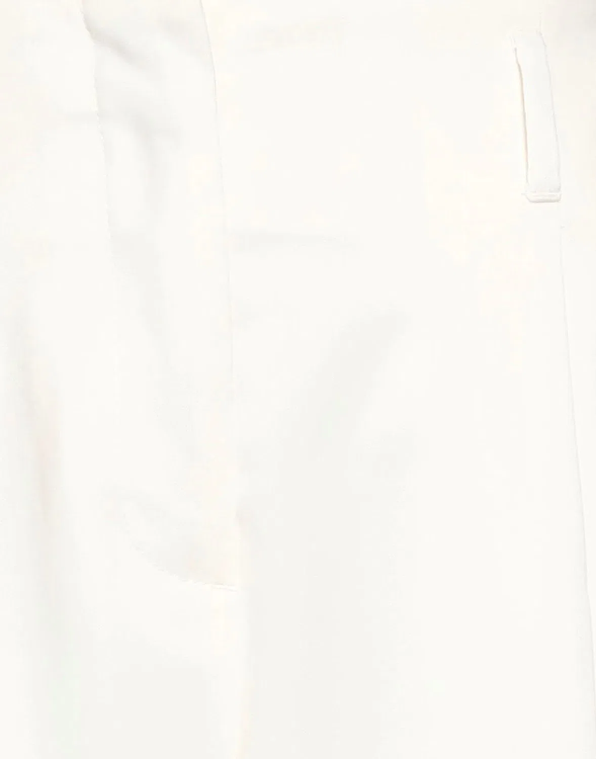 Брюки широкие фланелевые GOLDEN GOOSE Ivory — фото 4