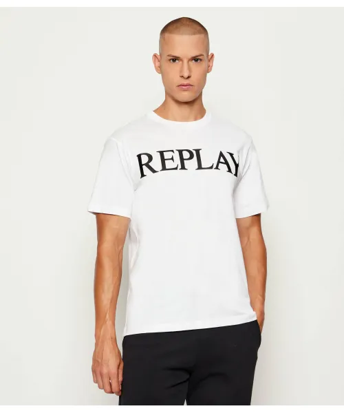 

Футболка Regular fit Replay, белый