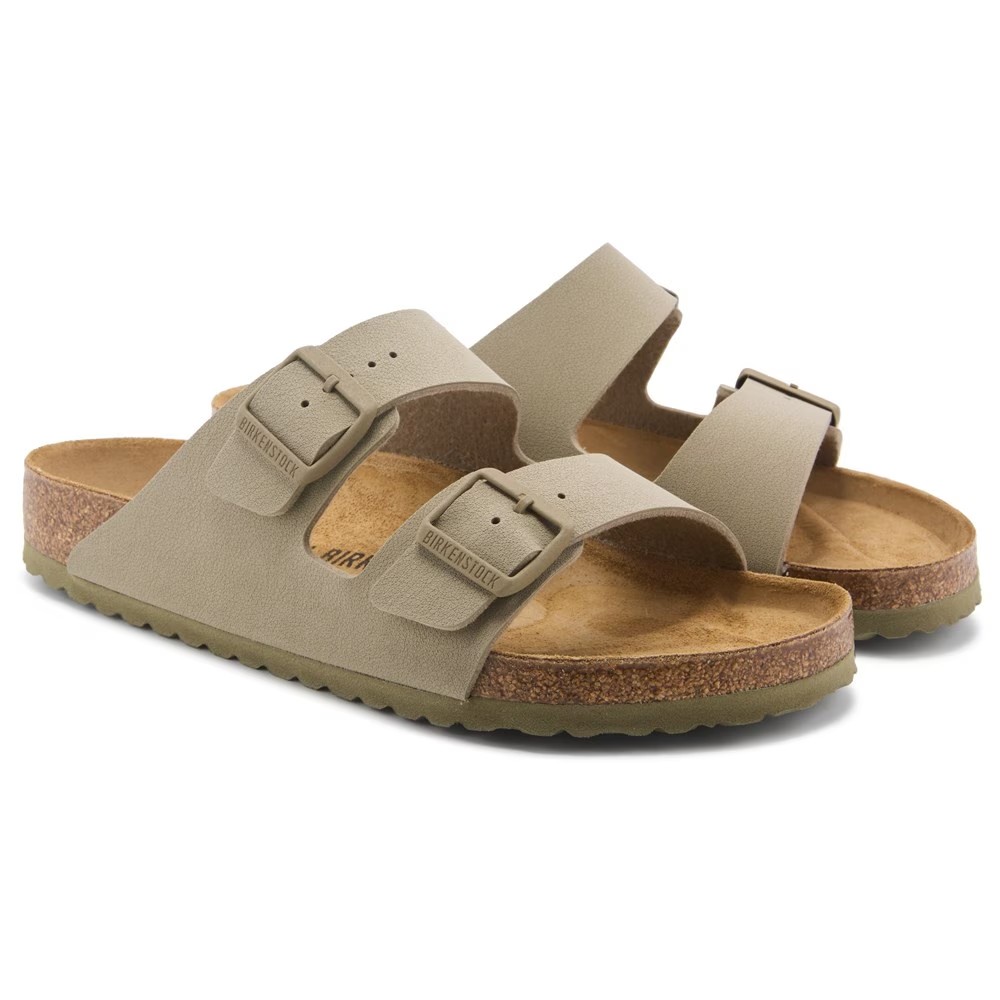 

Сандалии со стелькой Arizona Birkenstock, хаки