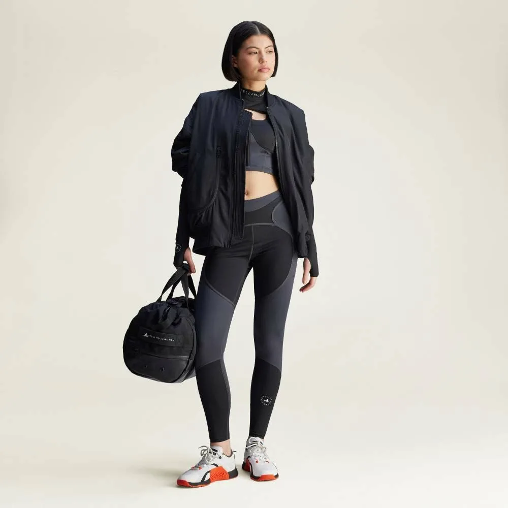 Куртка-бомбер by Stella McCartney True Nature Woven Adidas, black — фото 3