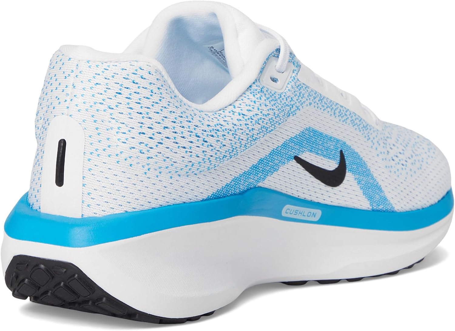 Мужские кроссовки для бега по шоссе Nike Winflo 11, белый/черный/синий — фото 3
