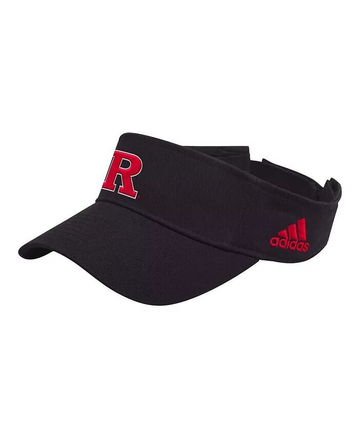 

Мужской черный Rutgers Scarlet Knights Locker Room Team регулируемый козырек adidas
