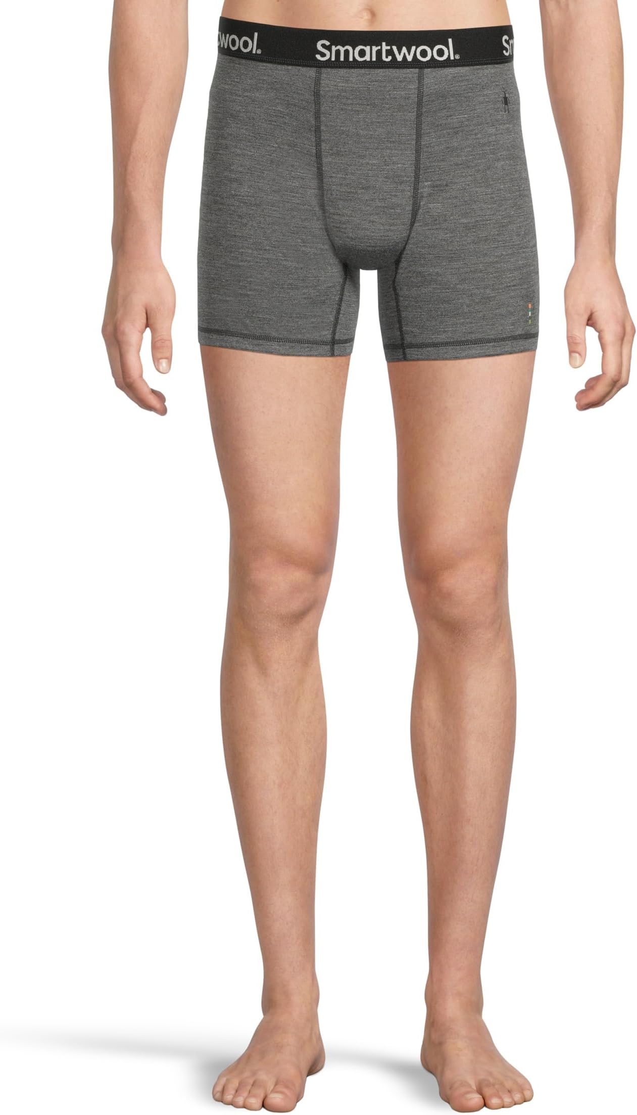 

Боксеры Smartwool Boxer Brief, цвет Medium Gray Heather