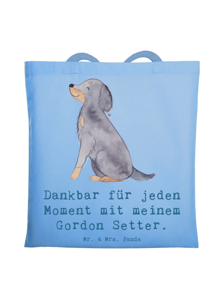

Сумка через плечо Gordon Setter Moment с надписью в цвете Sky Blue Mr. & Mrs. Panda