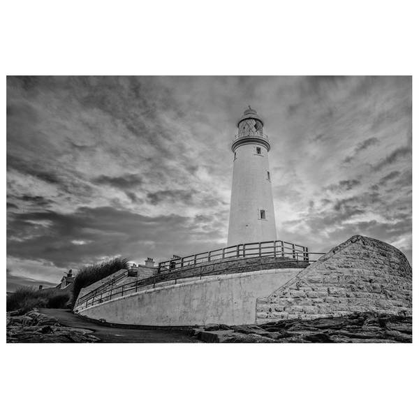 

Фреска LegendArte Der Leuchtturm in den Wolken, серый