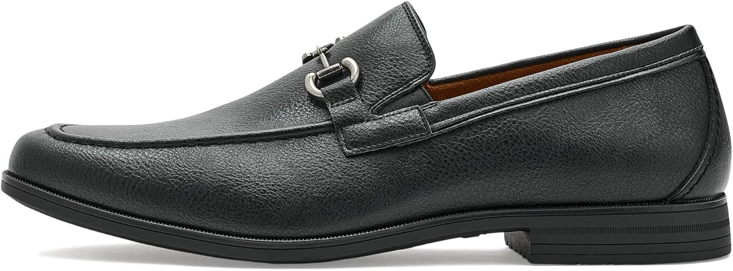 Мужские лоферы Stacy Adams Richmont Moc Toe без застежки, черный — фото 4