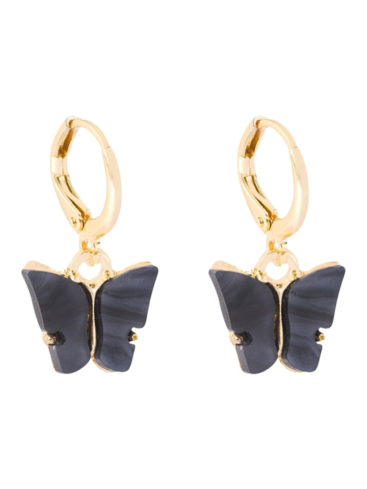 

Steel_Art Серьги Creole Papilio goldfarben onyx in goldfarben