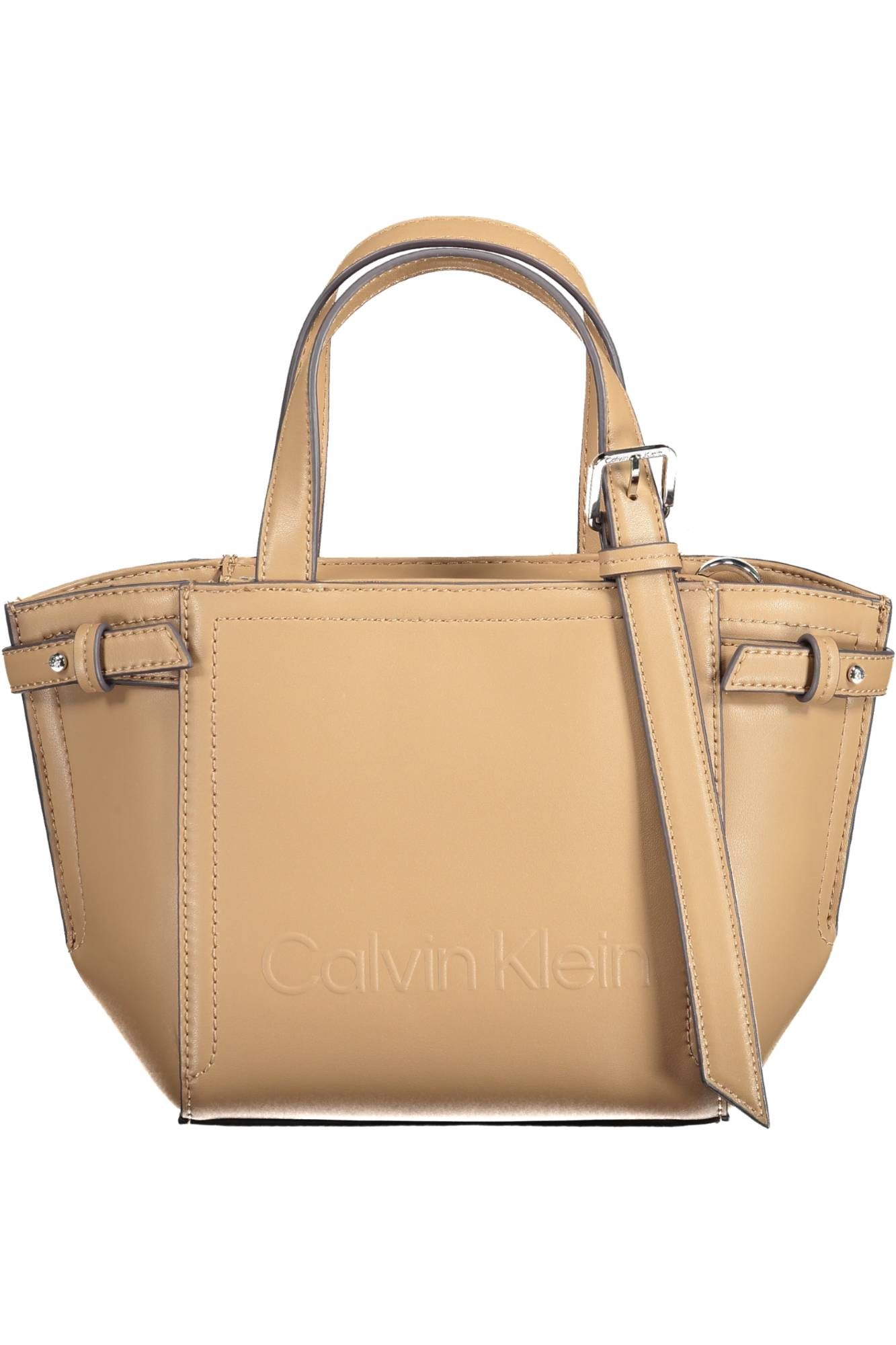 

Коричневая женская сумка из полиэстера Calvin Klein