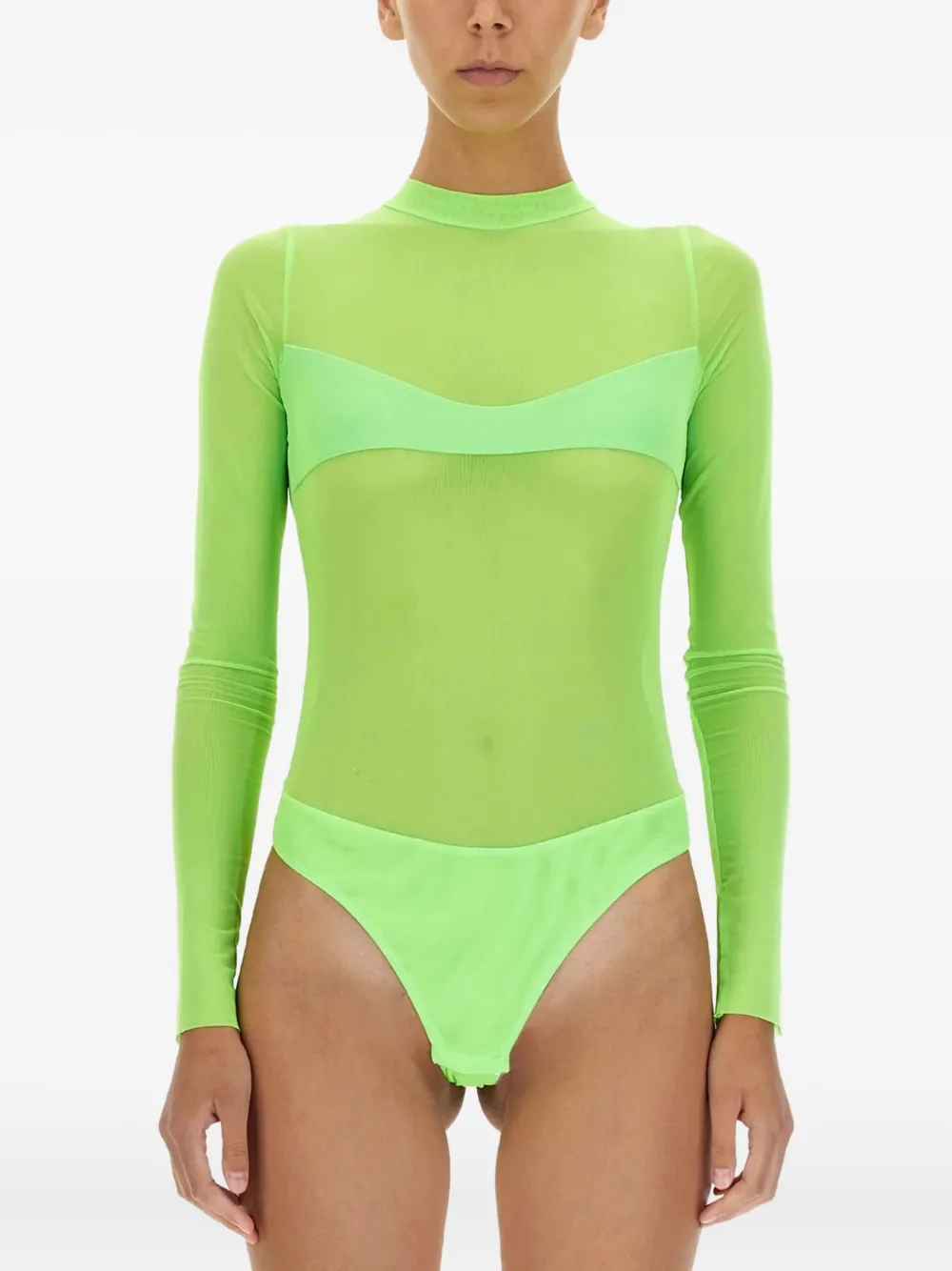 

Боди с длинным рукавом Not After Ten, зеленый